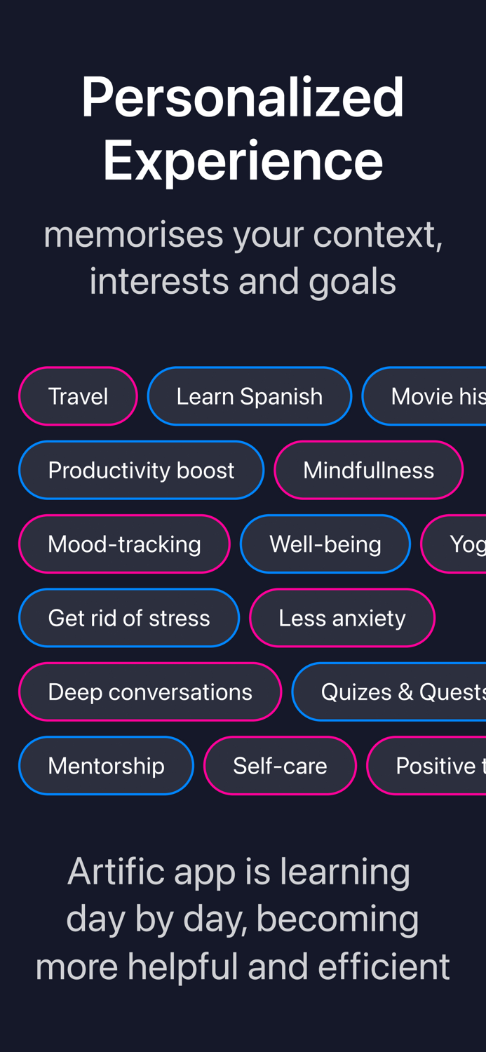 Artific launchpad for talks