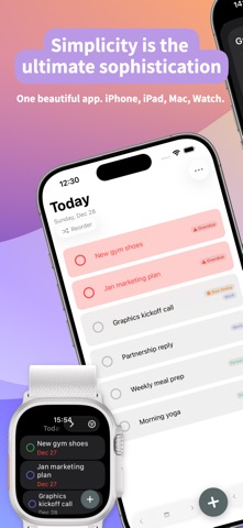 Ultra Todo: Task Productivity iPhone screenshot