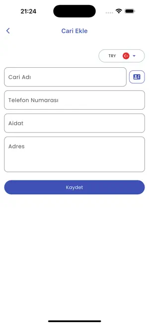Online Cari Hesap Programı screenshot 4