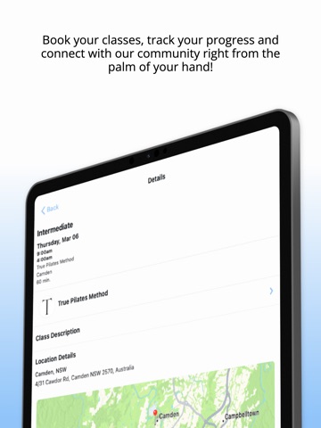 True Pilates Method iPad screenshot