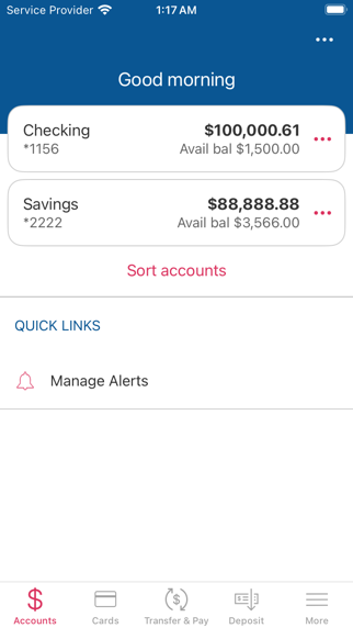 Ciera Bank Mobile Banking Screenshot