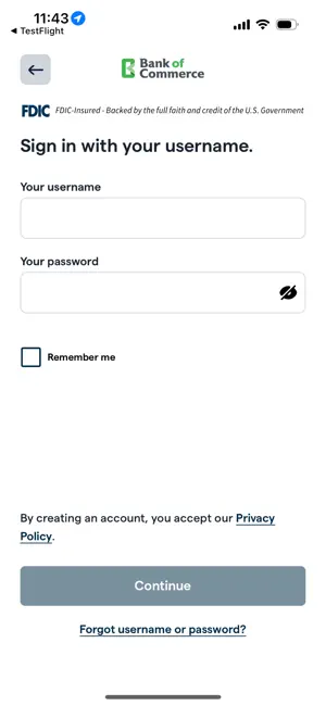 Bank of Commerce (MS) screenshot 1