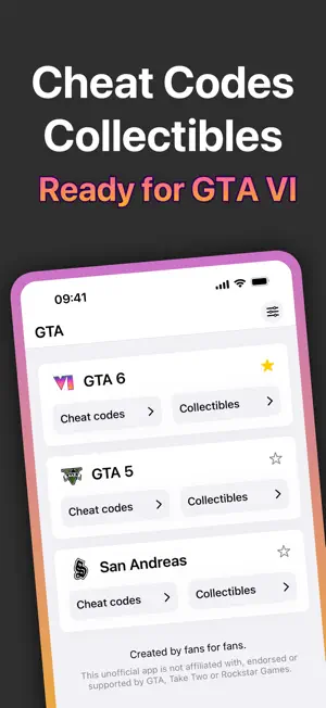 Cheats & Collectibles for GTA6 screenshot 1