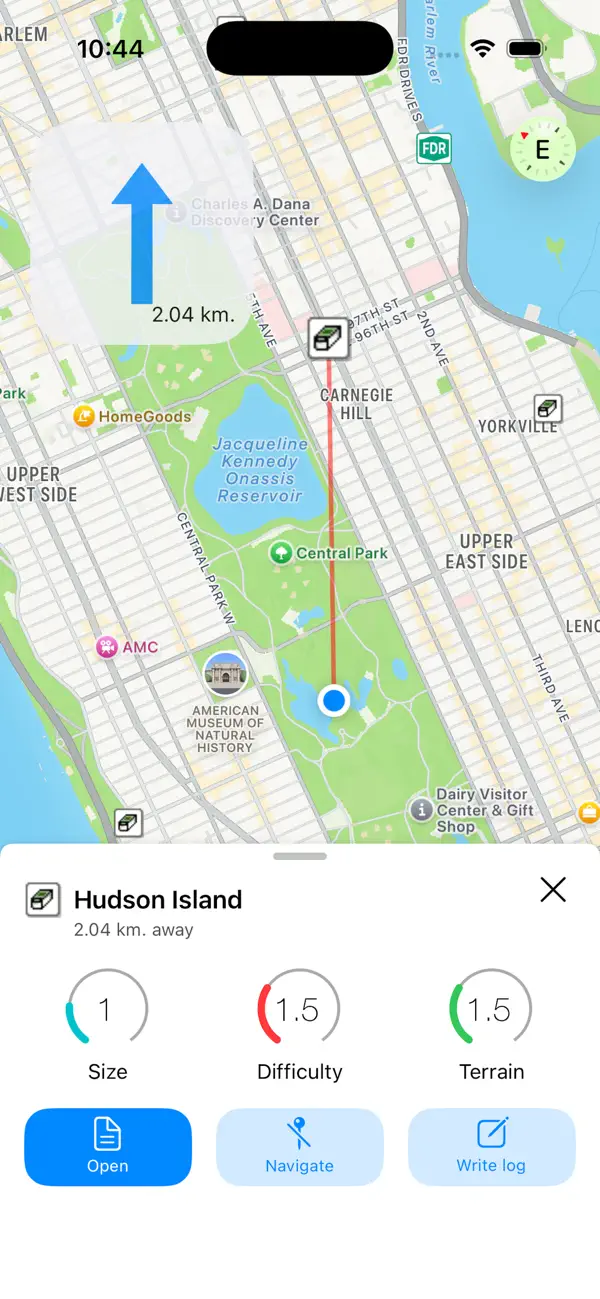 Screenshot #2 pour GeoCaches