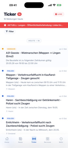 MeinEmsland iPhone screenshot 5
