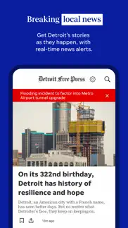 detroit free press: freep iphone screenshot 1