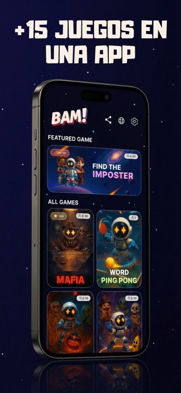 BAM! Juegos de Fiesta y Grupo screenshot 3