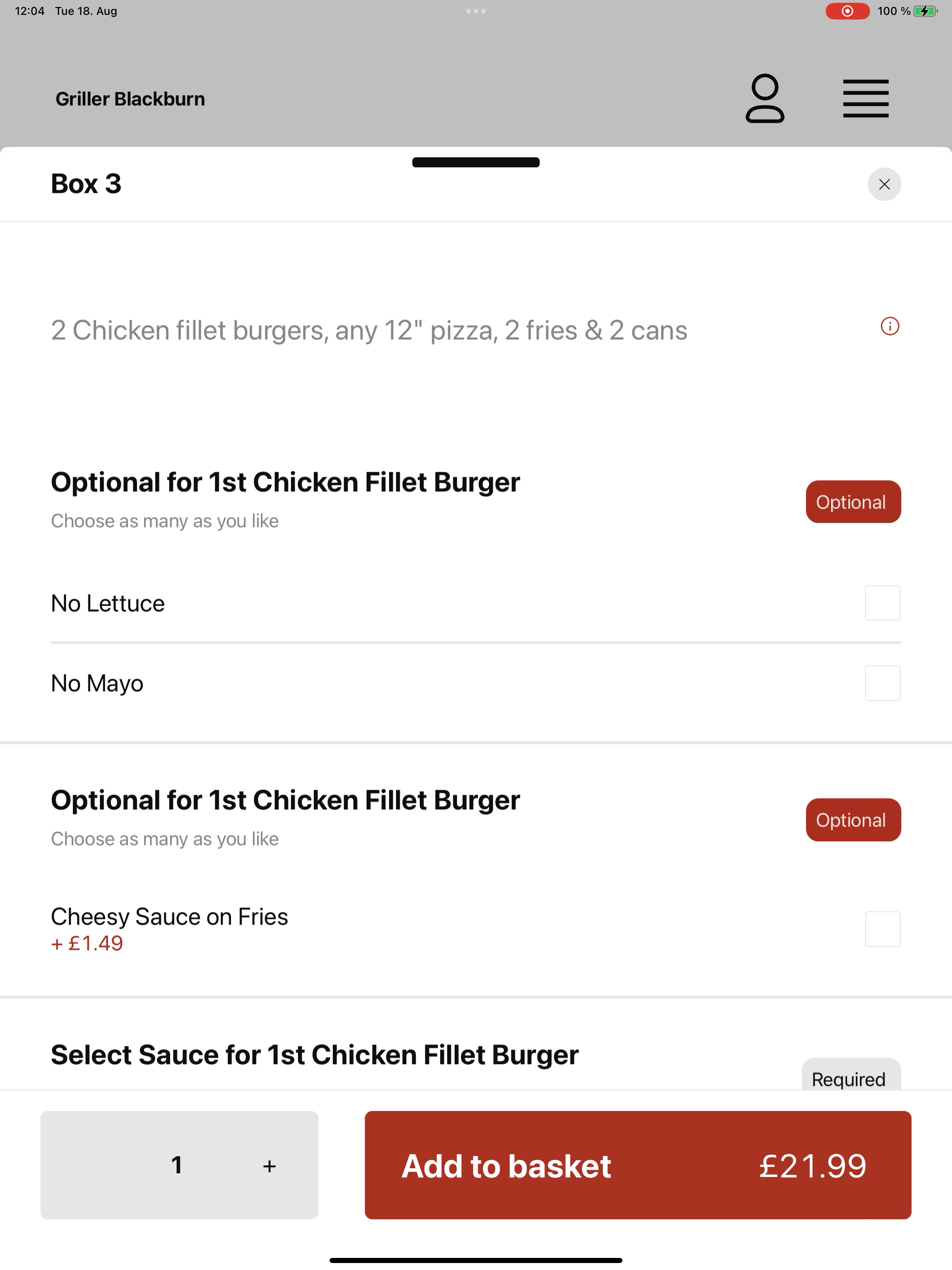 Griller Blackburn screenshot 13