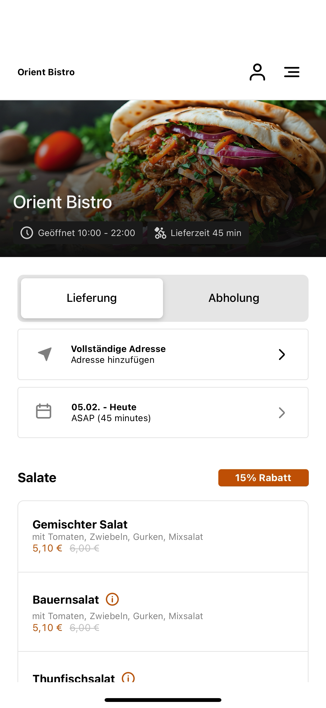 Orient Bistro screenshot 3