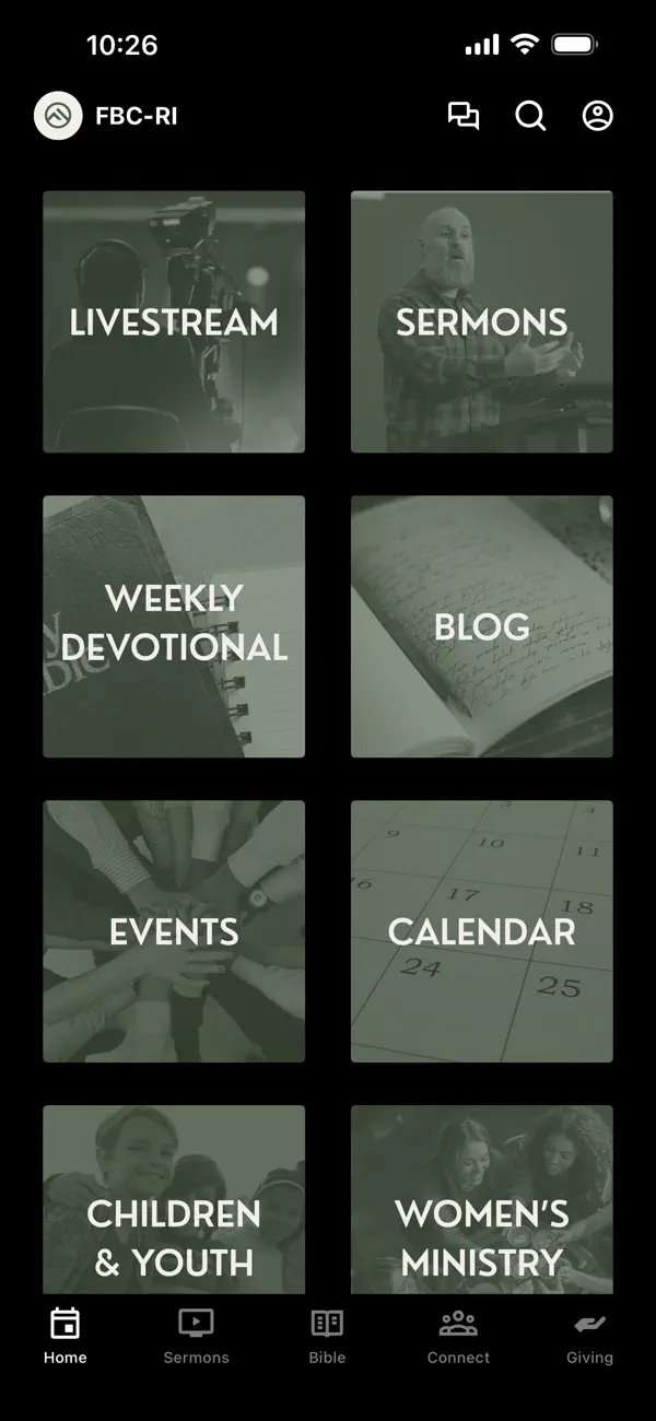 Screenshot #1 pour Faith Baptist Church RI
