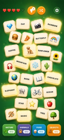 Word Association Tile Match Screenshot 4 of 7