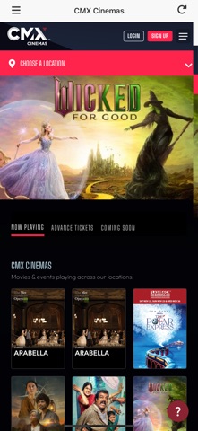 CMX Cinemas Screenshot 1 of 6