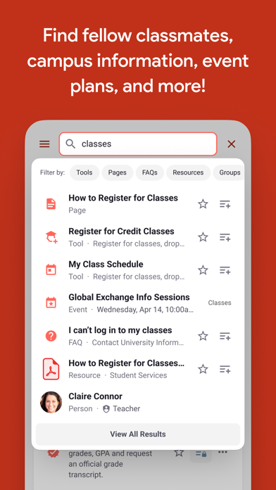 Valencia College - MyVC Screenshot