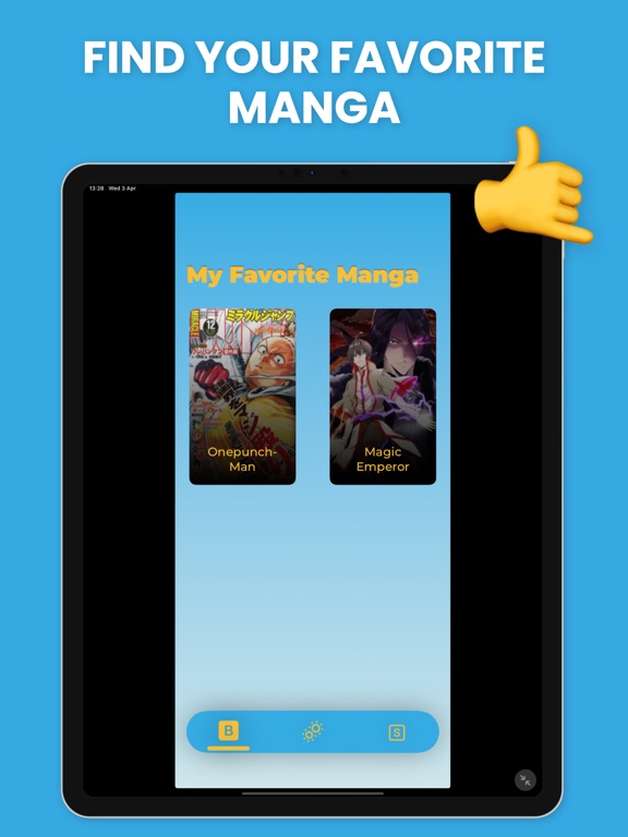 MangaGo : Manga Reader iPad screenshot 5 - Book app