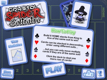 Crystal Spider Solitaire