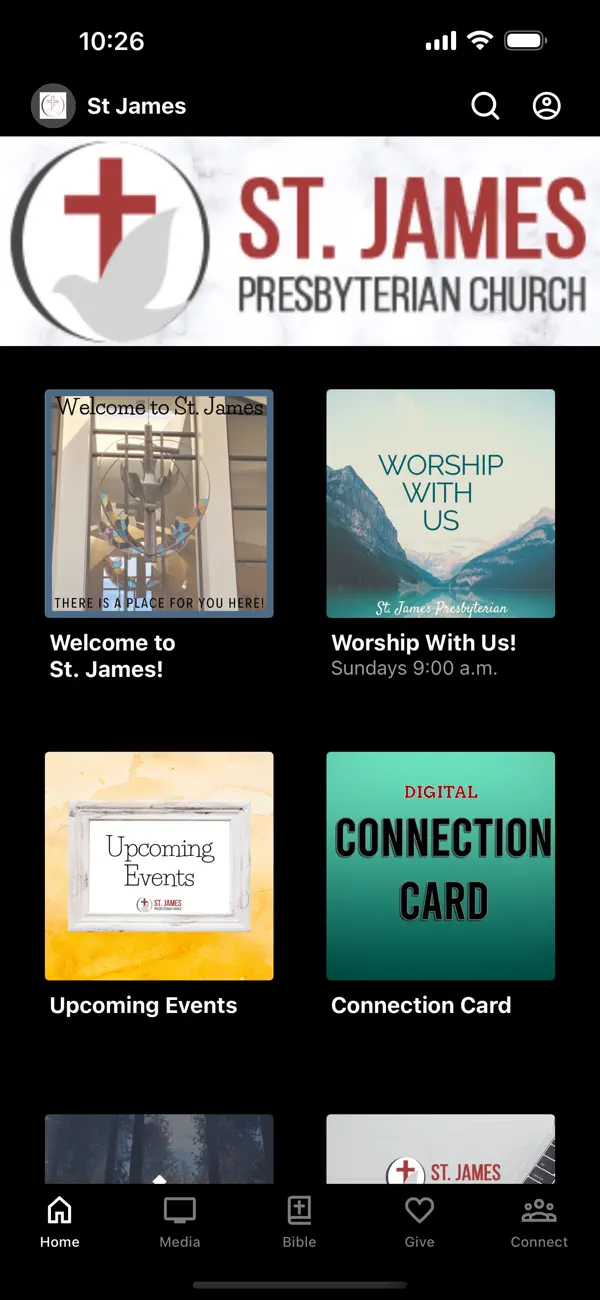 Screenshot #1 pour St James Presbyterian Church