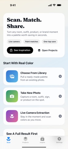 Color Palette - Design Tools iPhone screenshot