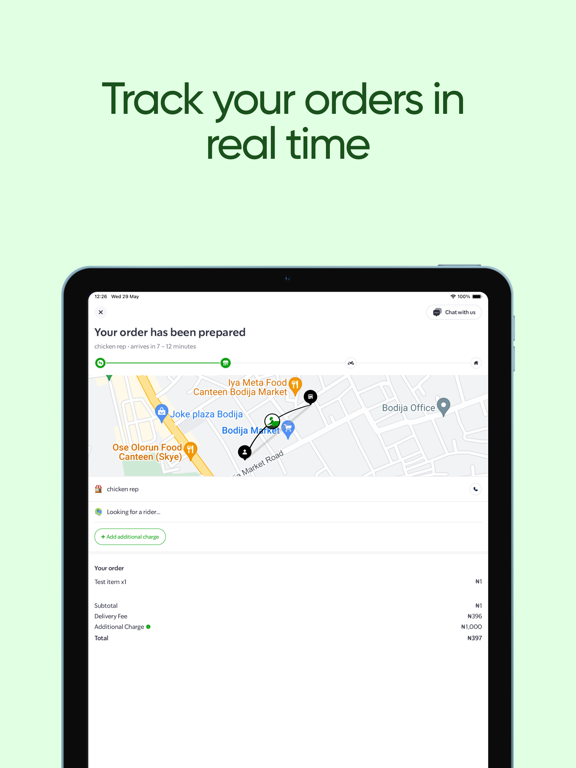 Heyfood - Food Delivery iPad screenshot 7 - Food & Drink app