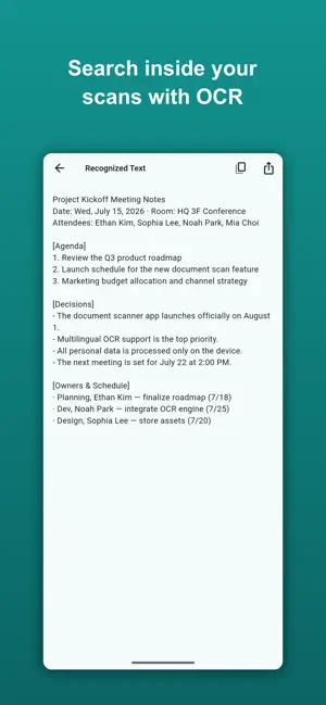 Scanbox: PDF Doc Scanner screenshot 3