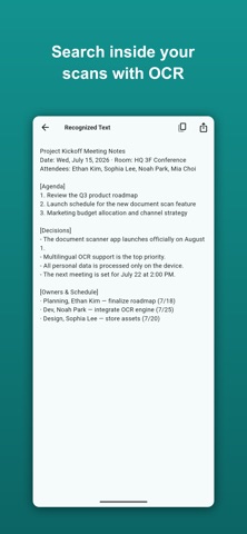 Scanbox: PDF Doc Scanner Screenshot 3 of 5
