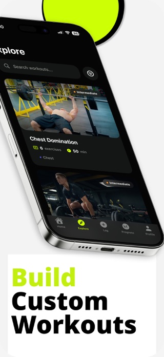 Gym Workout Tracker: DuoFit Screenshot 2 of 5