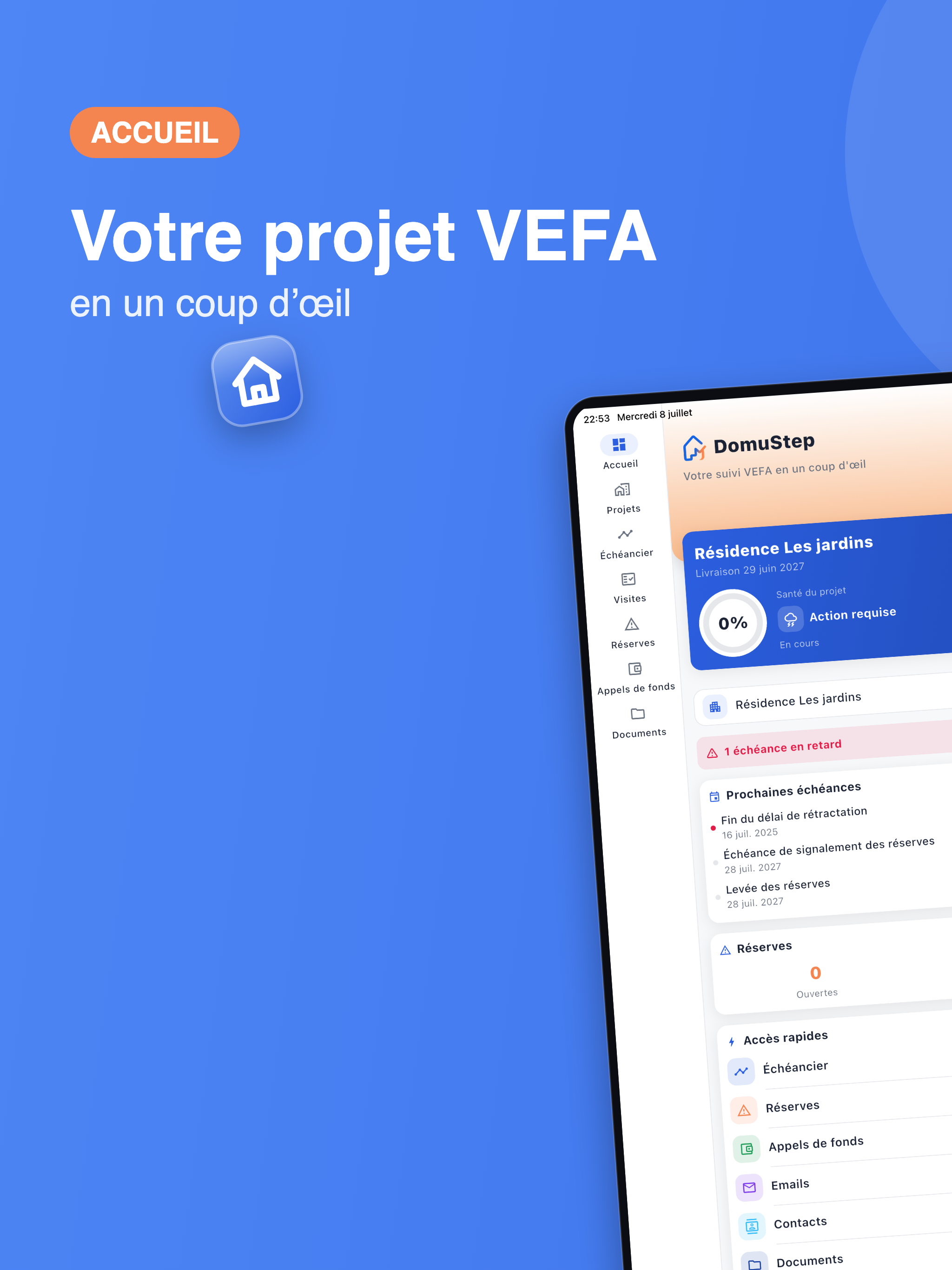 DomuStep : suivi VEFA screenshot 6