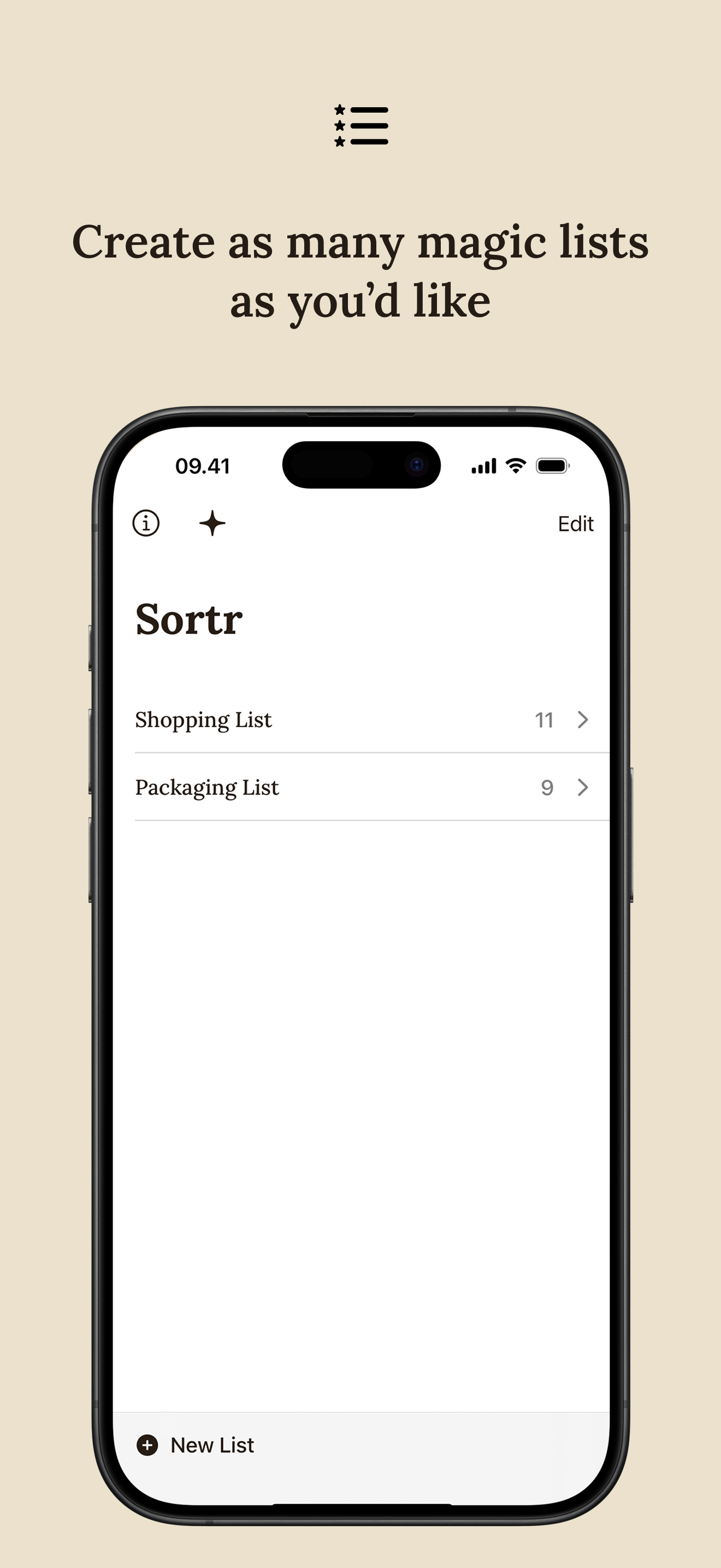 Sortr - Smart List Organizer screenshot 4
