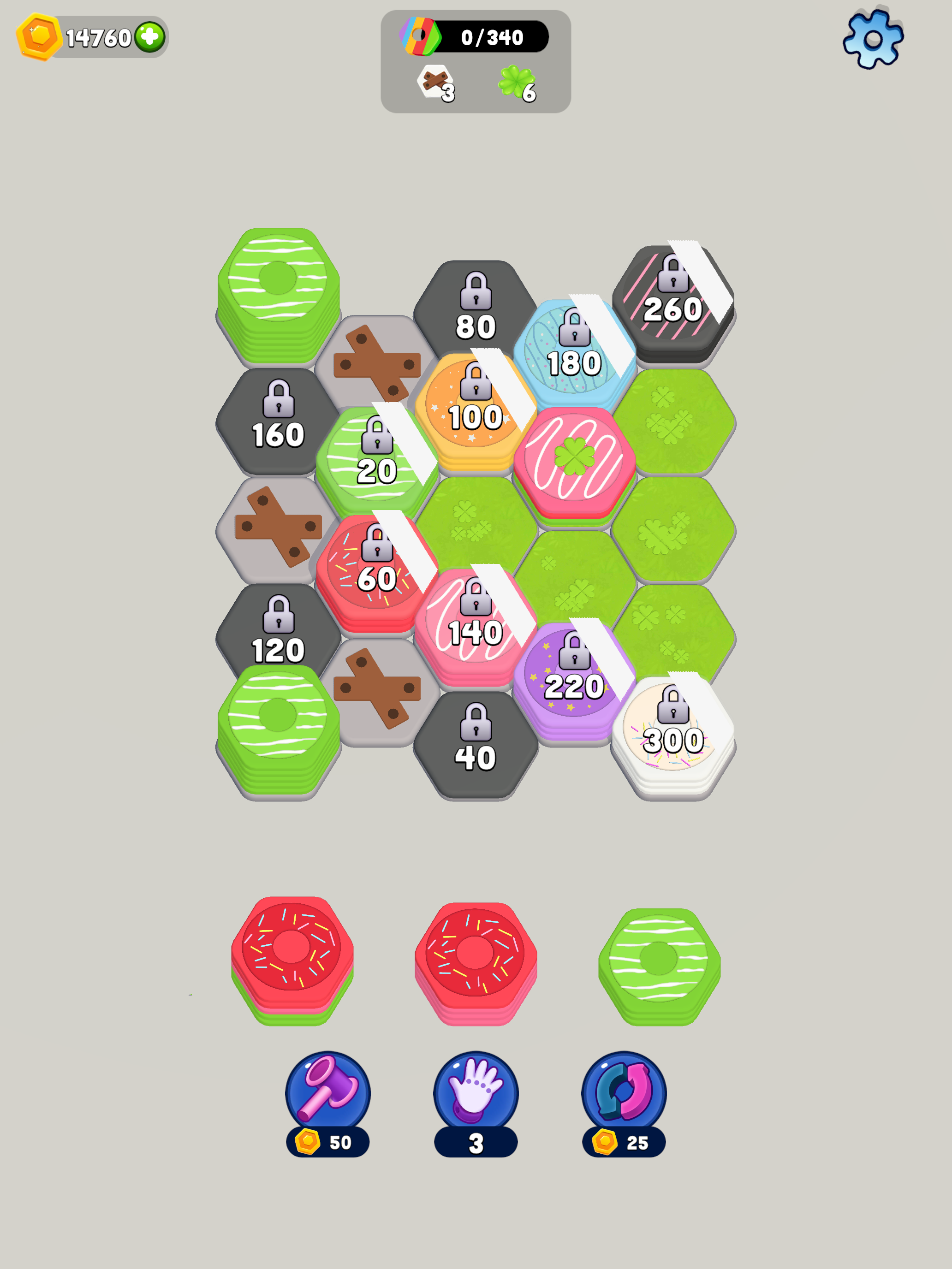 Donut Stack Sort