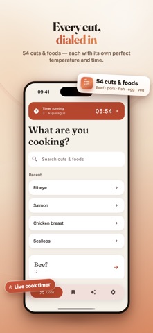 Sous Vide: Times & Temps Screenshot 1 of 5