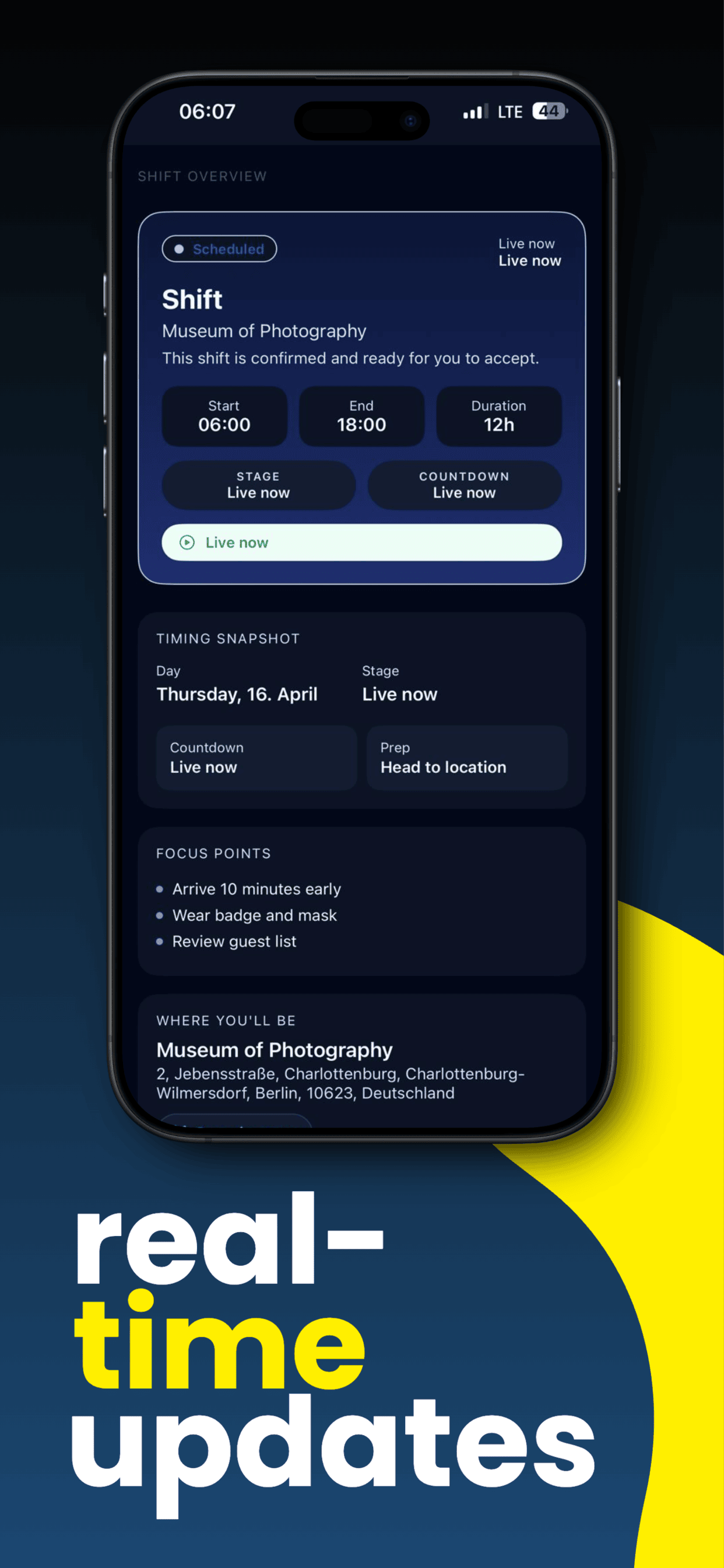 Shiftor Employee screenshot 3