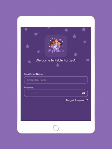 MyFable - Personalise AI Story iPad screenshot