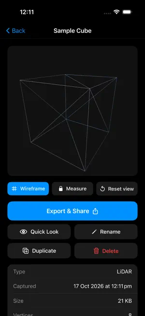OpticALLY 3D Scan screenshot 4