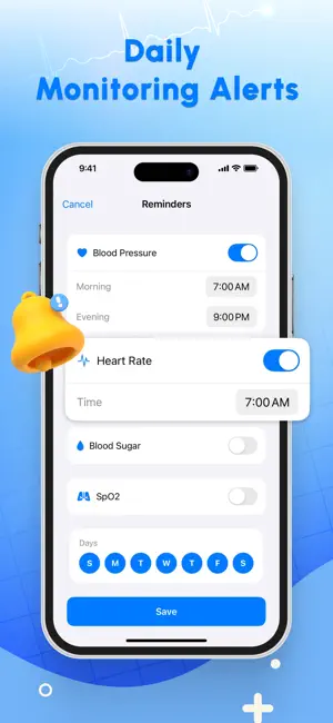 Blood Pressure Log & Track iPhone screenshot 5
