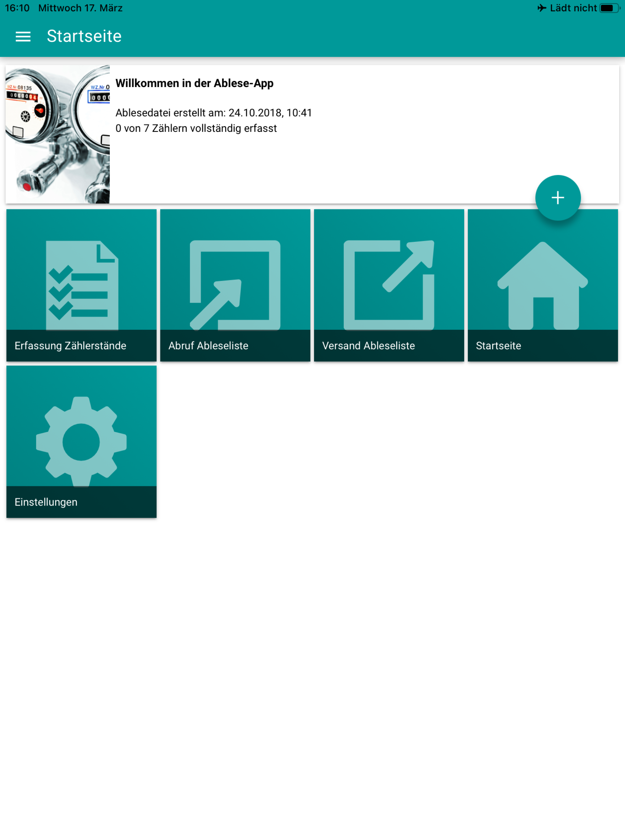 Zählerablesung screenshot 7