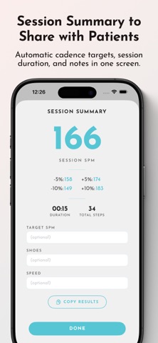 FeetBeat Cadence screenshot