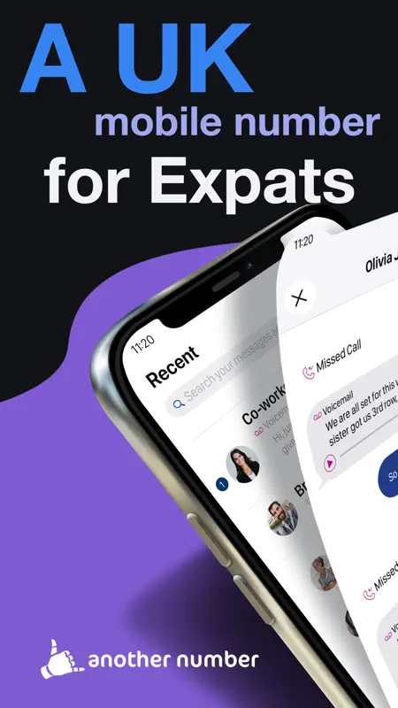 Another Number - Expat Phone screenshot 1 of 6
