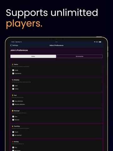 Wheel of Passion - 18+ Fun iPad screenshot