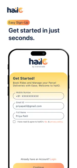 hailO: Rides & Deliveries screenshot 2