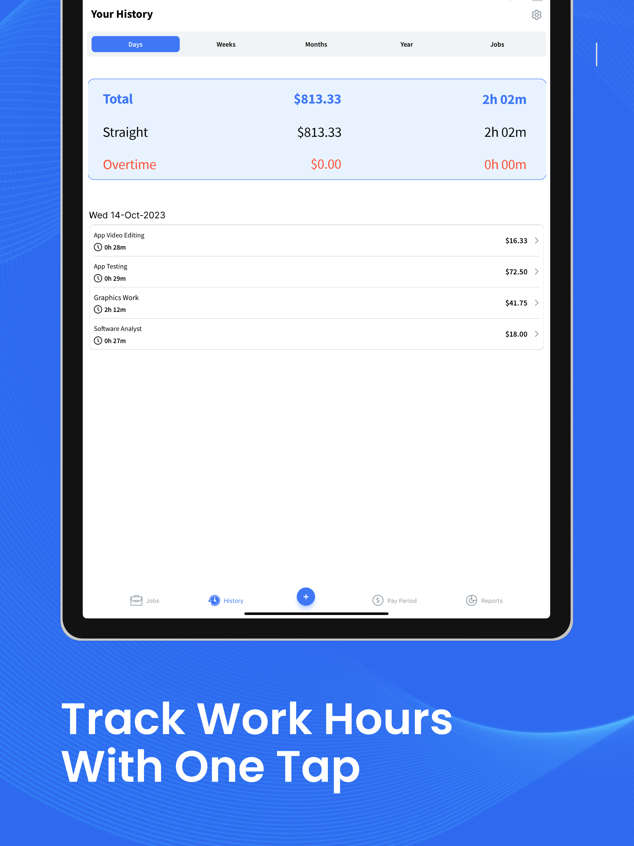 Clock In & Out Hours Tracker screenshot 13