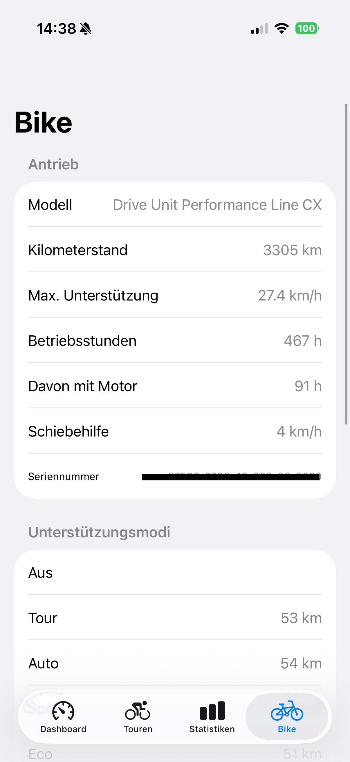 EBikeData screenshot 7