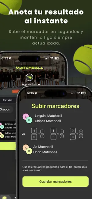MatchBall - Ligas & Torneos screenshot 3