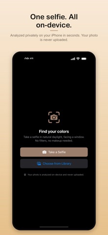 My TrueColors: PersonalPalette iPhone screenshot