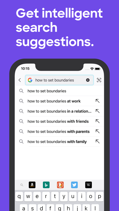Firefox: Private Web Browser Screenshot