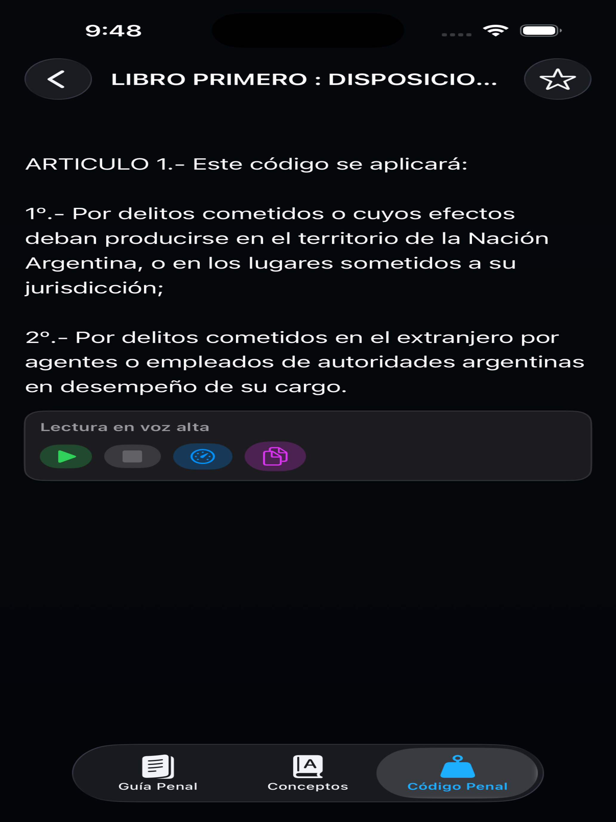 Código Penal Argentino screenshot 14