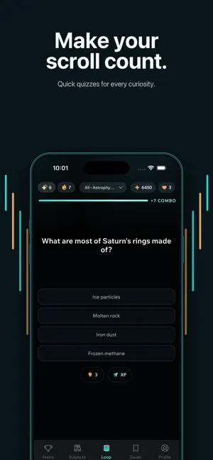 Qloop: Daily Quizzes & Recall screenshot 1