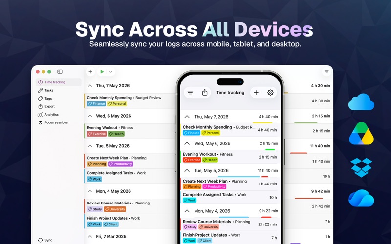WorkingHours: Time Tracker Screenshot 2 of 7
