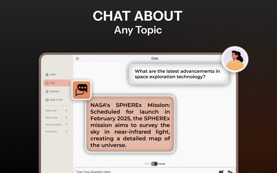 #3. Chatbot Ai & Ask Anything (macOS) Podle: Firebolt Online, LLC