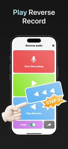 Reverse Audio Singing & Play screenshot