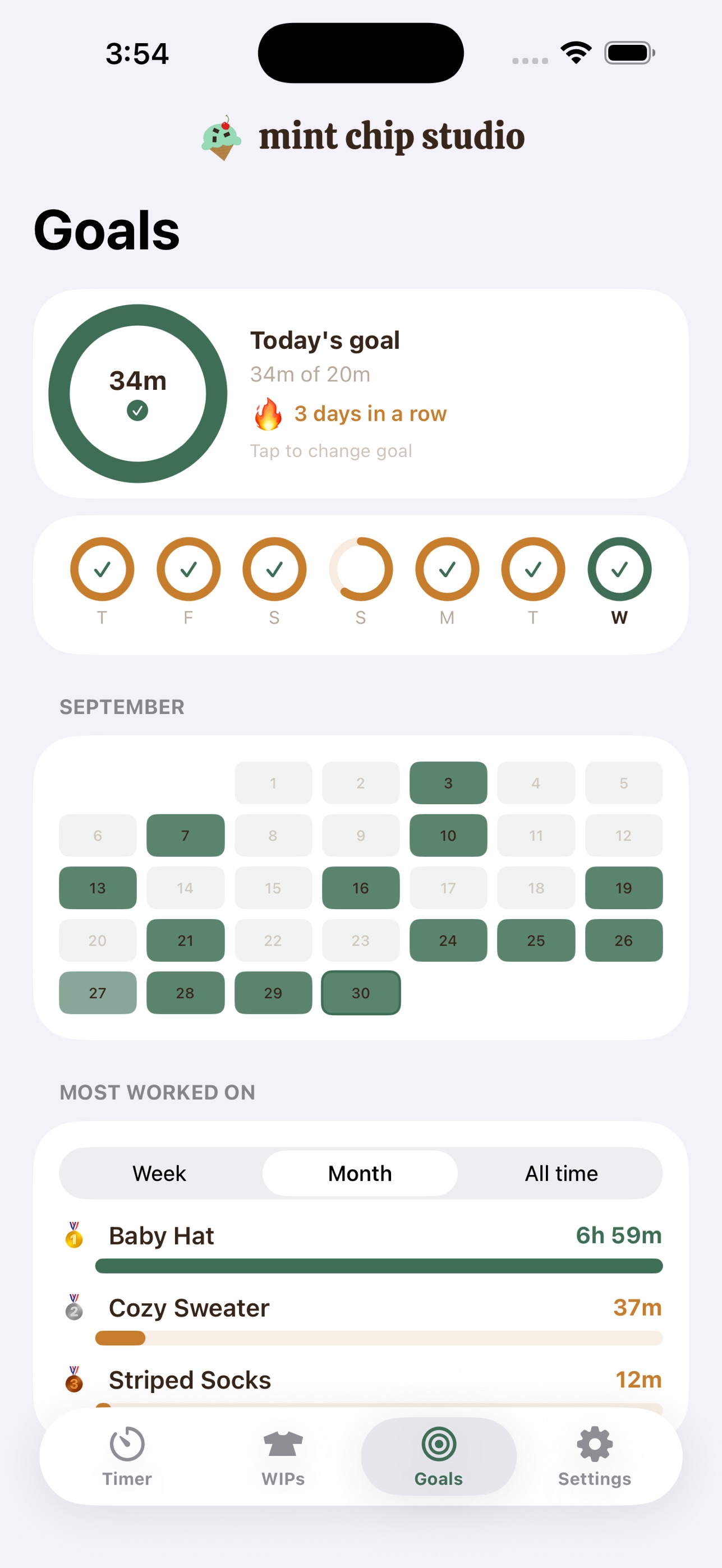 Screenshot 2 of Stitch Clock