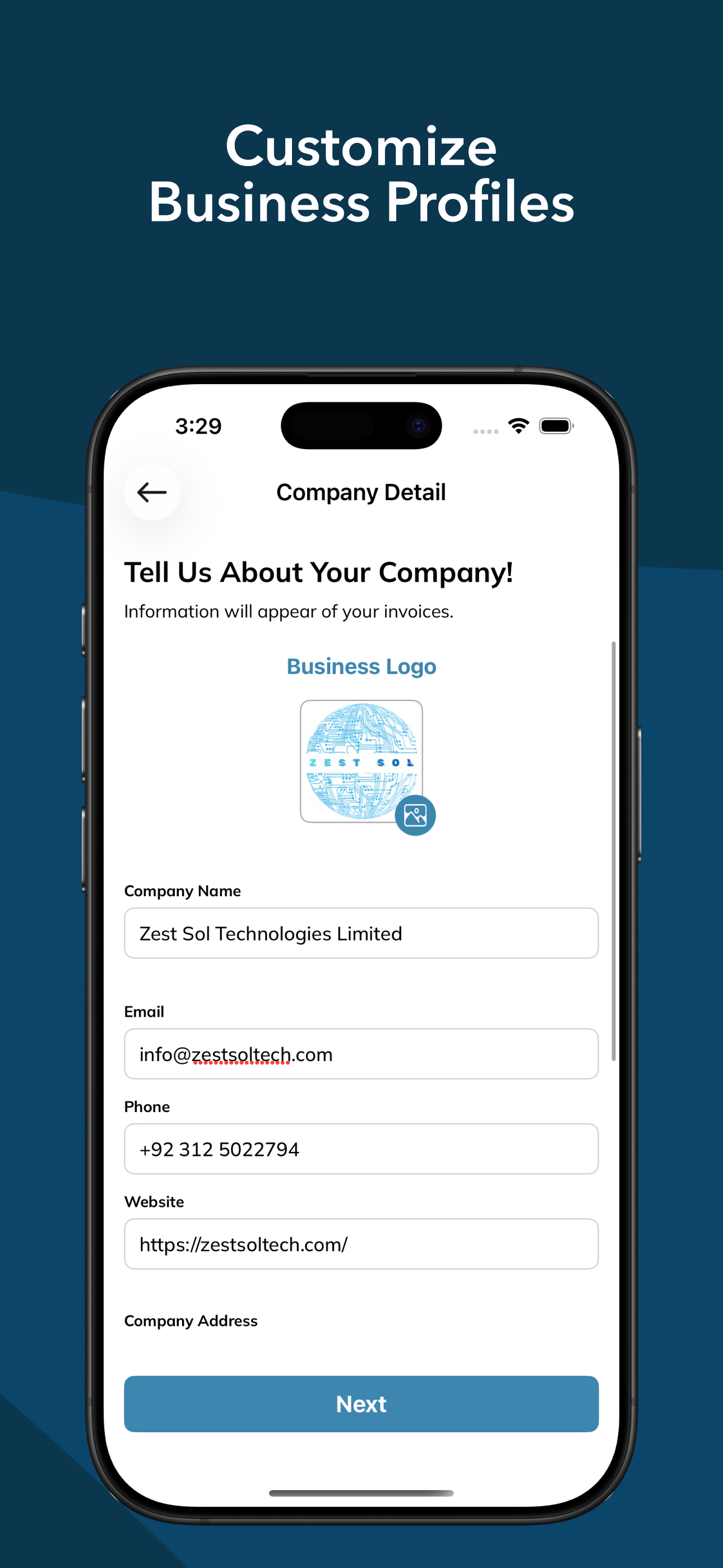 Invoice Maker: InvoiCraft screenshot 9